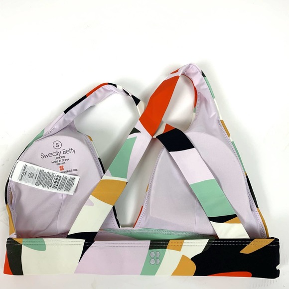 Sweaty Betty Women’s Peninsula Xtra Life Bikini Top Sb8155a Frond-Print Small - Picture 4 of 6